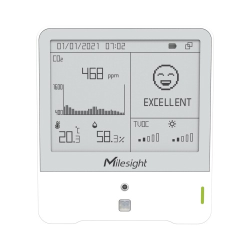 Milesight IoT AM307 LoRaWAN Ambience Monitoring Sensor - 2367832