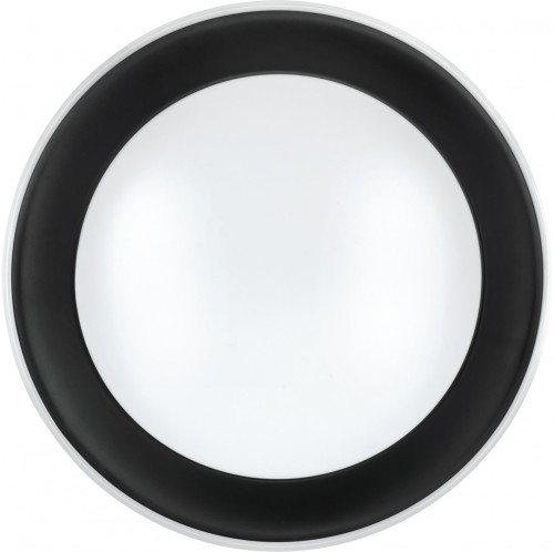Nowoczesny plafon sufitowy LED Activejet KRIS Czarny ściemnialny ze zdalnym sterowaniem na pilota - 1140922