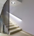 Nowoczesny plafon sufitowy LED Activejet KRIS Czarny ściemnialny ze zdalnym sterowaniem na pilota - 1140926