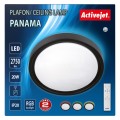 Nowoczesny plafon sufitowy LED Activejet PANAMA RGB ściemnialny ze zdalnym sterowaniem na pilota - 1063606