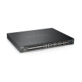 Zyxel XS3800-28 Zarządzany L2+ 10G Ethernet (100/1000/10000) Czarny - 2410935