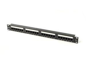 Patch panel DIGITUS 19" 24x RJ45 UTP kat. 5e 1U