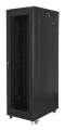 LANBERG SZAFA STOJĄCA RACK 19" 42U 800X1000 CZARNA drzwi perforowane - 2411259