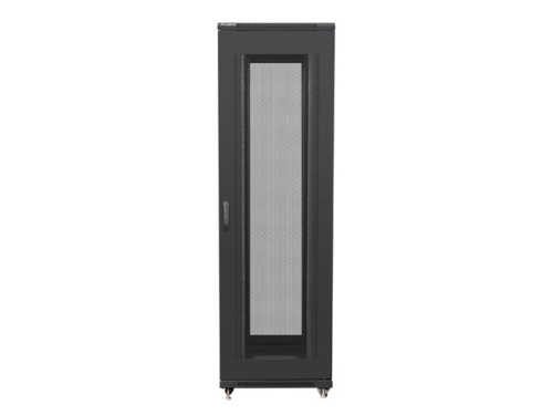 LANBERG SZAFA STOJĄCA RACK 19" 42U 800X1000 CZARNA drzwi perforowane - 2285043