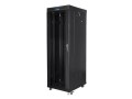 LANBERG SZAFA STOJĄCA RACK 19" 37U 600X800 DRZWI SZKLANE LCD CZARNA FF01-6837-12BL (FLAT PACK) - 1158354
