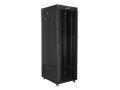 LANBERG SZAFA STOJĄCA RACK 19" 37U 600X800 DRZWI SZKLANE LCD CZARNA FF01-6837-12BL (FLAT PACK) - 2411278