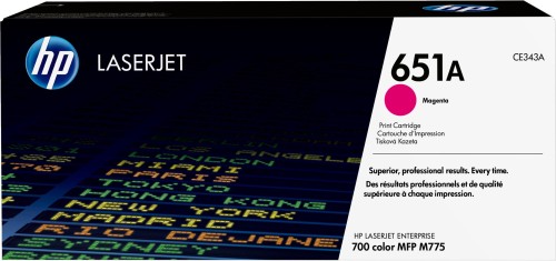 HP 651A oryginalny wkład z purpurowym tonerem LaserJet - 2068511