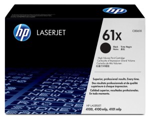 HP 61X High Yield Black Original LaserJet Toner Cartridge kaseta z tonerem 1 szt. Oryginalny Czarny