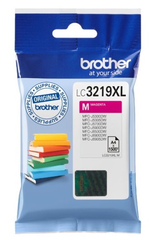 Brother LC-3219XLM nabój z tuszem 1 szt. Oryginalny Purpurowy - 2035972