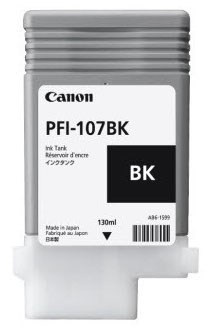 Canon PFI-107BK Oryginalny Czarny 1 szt. - 2179928