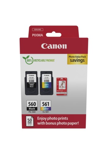 Canon 3713C008 nabój z tuszem 2 szt. Oryginalny Czarny, Cyjan, Purpurowy, Żółty - 2264329