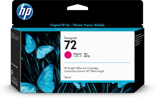 HP 72 wkład atramentowy purpurowy 130 ml - 1934625