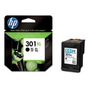 Tusz HP czarny HP 301XL, HP301XL=CH563EE, 480 str.,8 ml