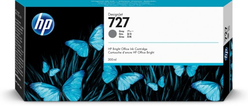 HP Szary wkład atramentowy 727 DesignJet 300 ml - 2180508