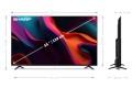 Sharp 55" 4K Ultra HD LED Google TV 139,7 cm (55") Smart TV Wi-Fi Czarny - 2412959