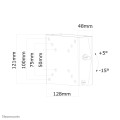 Neomounts by Newstar FPMA-W60 uchwyt do telewizorów 76,2 cm (30") Czarny - 1956016