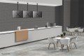 Neomounts by Newstar FPMA-C340 190,5 cm (75") Czarny - 2413189