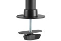 Stojak biurkowy potrójny (zacisk) 3xLCD max. 27"max. 8kg uchylno-obrotowy 360° (PIVOT) - 2238829