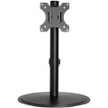 Techly ICA-LCD 401 uchwyt / stojak do monitorów 81,3 cm (32") Biurko Czarny - 2413315