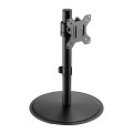 Techly ICA-LCD 401 uchwyt / stojak do monitorów 81,3 cm (32") Biurko Czarny - 2413320