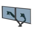 Fellowes Ergonomia ramię na 2 monitory - seria Platinum, czarne - 2413327