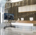 Edbak TR18 uchwyt do tablic informacyjnych 2,41 m (95") Czarny - 1166334