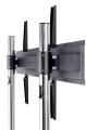Edbak TR18 uchwyt do tablic informacyjnych 2,41 m (95") Czarny - 1131700