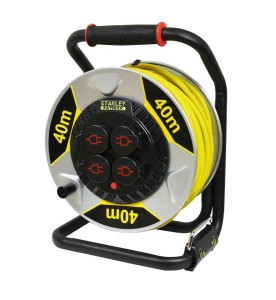 STANLEY-PRZEDŁUŻACZ BĘBNOWY 40m  3x2,5mm 16A IP44