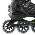 Łyżworolki NILS Extreme NA1128 czarno-limonkowe rozm. L (39-42) - 2172412