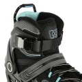 ŁYŻWOROLKI NILS EXTREME NA9157 CZARNO-MIĘTOWE ROZM. 45 - 2172942
