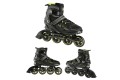 ŁYŻWOROLKI NILS EXTREME NA9157 CZARNO-ZŁOTE  ROZM. 43 - 2172705