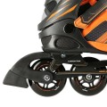 ŁYŻWOROLKI NILS EXTREME NA14112 CZARNO-POMARAŃCZOWE ROZM. 38 - 2172489