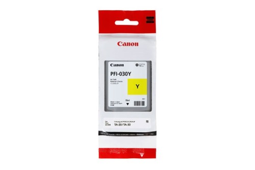 Canon PFI-030Y nabój z tuszem 1 szt. Oryginalny Żółty - 2346109