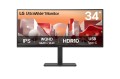 LG 34BA75QE-B monitor komputerowy 86,4 cm (34") 3440 x 1440 px Wide Quad HD LCD Czarny - 2346289