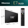 Telewizor Hisense 100E7NQ 100" 4K Ultra HD VIDAA Dolby Atmos DVB-T2 Czarny - 2346331