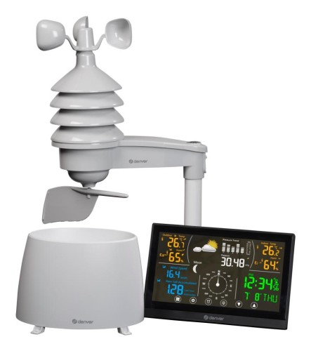 Denver WS-650 cyfrowa stacja meteorologiczna Biały AC/Bateria - 2360815