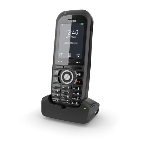 Snom M70 Słuchawka telefoniczna DECT Nazwa i identyfikacja dzwoniącego Czarny - 2361256