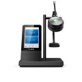 Yealink WH66 Mono UC Zestaw słuchawkowy Bezprzewodowy Opaska na głowę Biuro/centrum telefoniczne USB Typu-A Bluetooth Podstawka do ładowania Czarny - 2374746