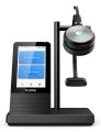 Yealink WH66 Mono UC Zestaw słuchawkowy Bezprzewodowy Opaska na głowę Biuro/centrum telefoniczne USB Typu-A Bluetooth Podstawka do ładowania Czarny - 2374744