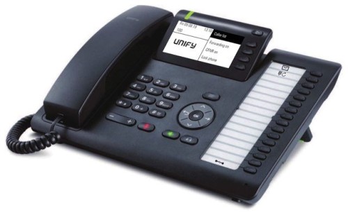 Unify OpenScape DeskPhone CP400T telefon VoIP Czarny TFT - 2347177