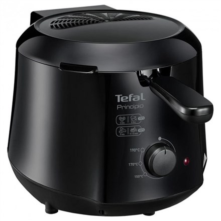 TEFAL | Frytkownica Principio | FF230831 | Moc 1000 W | Pojemność 1,2 L | Czarny - 1999591