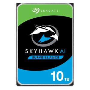 Dysk Seagate Skyhawk AI ST10000VE001 (10 TB ; 3.5"; SATA; 256 MB; 7200 obr/min) (WYPRZEDAŻ)