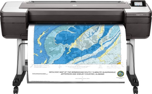 HP Designjet 44-calowa drukarka PostScript T1700dr - 2333413