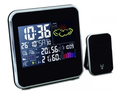 TERMOMETR ELEKTRONICZNY ZEW./WEW. KOLOROWY WYŚWIETLACZ LCD - 2095410