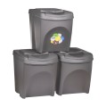 Kosz na śmieci Prosperplast SORTIBOX IKWB20S3-405U (kolor szary) - 2008338
