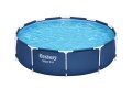 Bestway Steel Pro 56677 / 23 basen zewnętrzny naziemny Basen ramowy W kształcie okręgu 4678 l Niebieski - 2320088