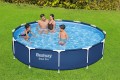 Bestway 56706 / 23 basen zewnętrzny naziemny Basen ramowy W kształcie okręgu 6473 l Niebieski - 2320072
