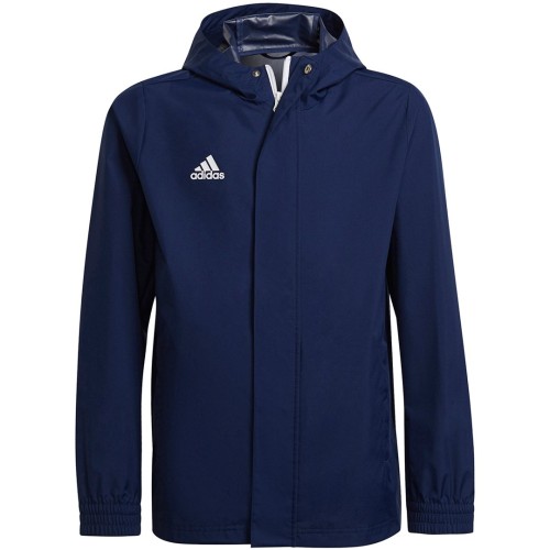 Kurtka dla dzieci adidas Entrada 22 All-Weather granatowa IK4012 - 1945287