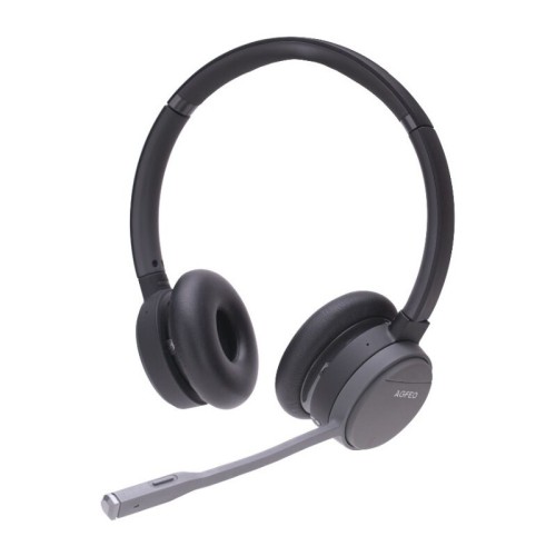 AGFEO Infinity Zestaw słuchawkowy Bezprzewodowy Opaska na głowę Biuro/centrum telefoniczne Bluetooth Czarny - 2343701