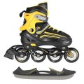 NILS Extreme NH18190 2in1 inline skates, white and pink, size L (39-43), with replaceable hockey blade - 2172687